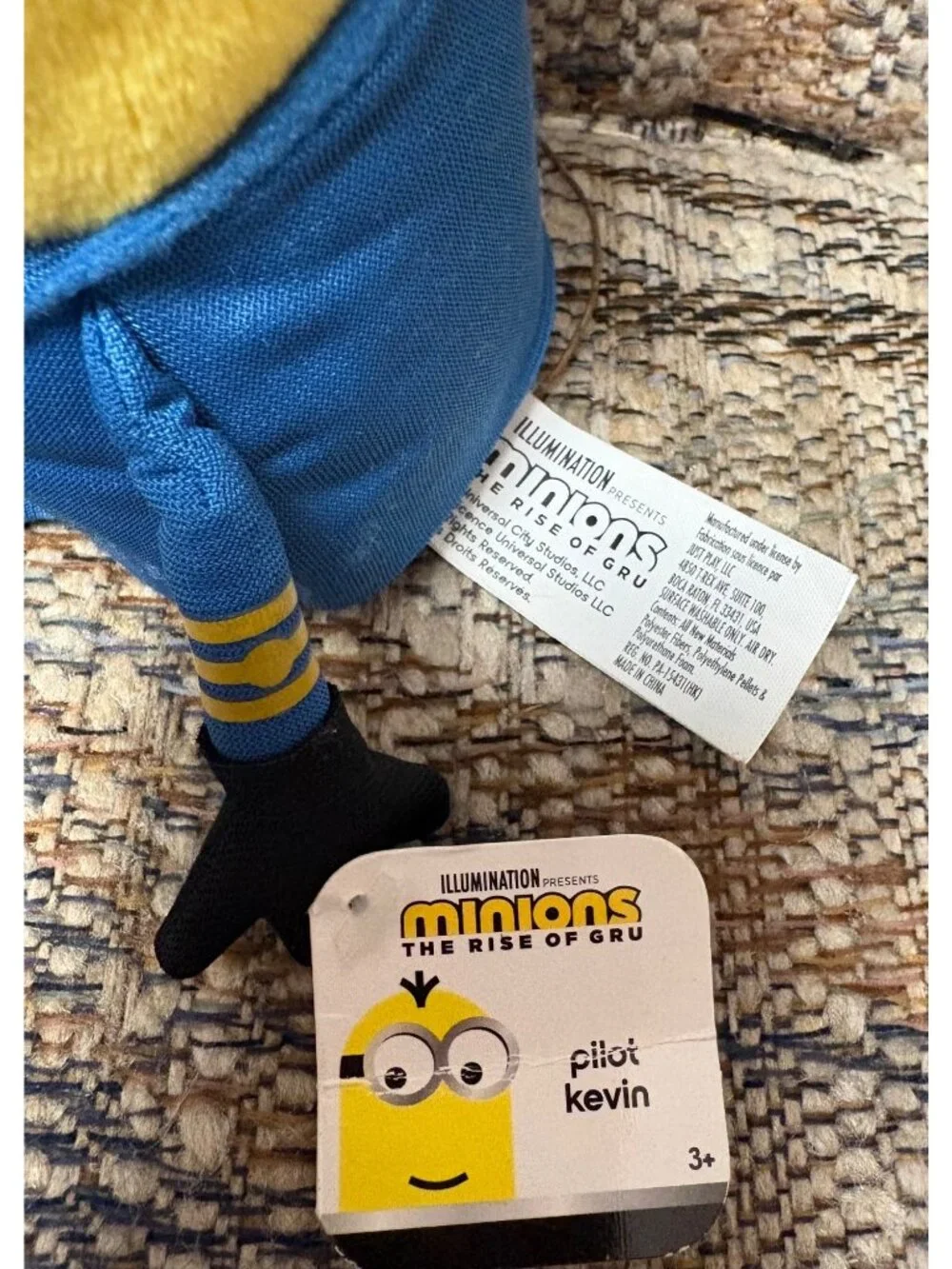 Minions Pilot Kevin Plush Toy 10